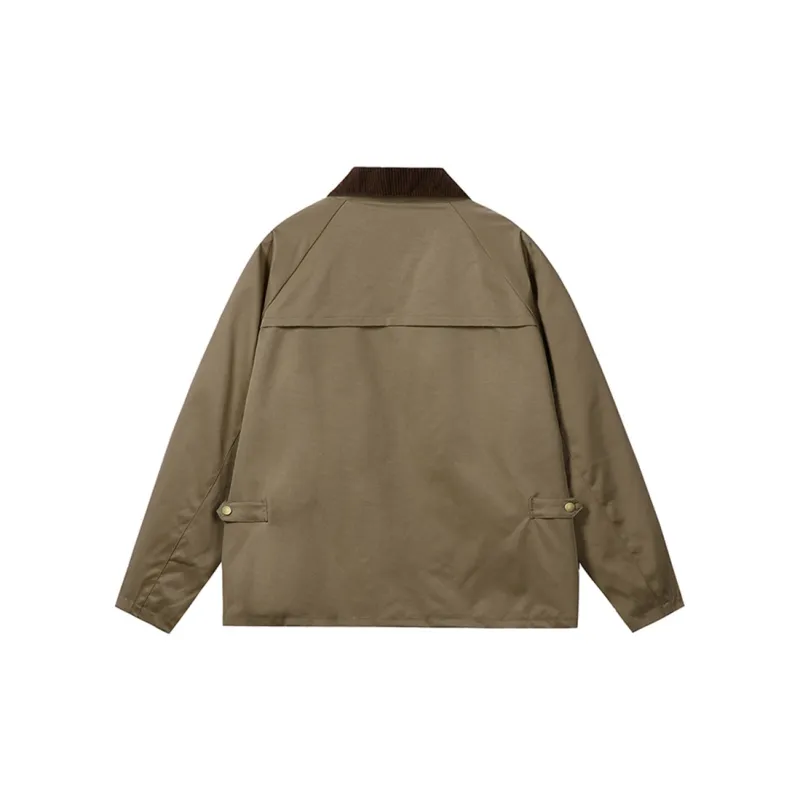WARNING LIGHT Jackets Coats Unisex Ivory-3