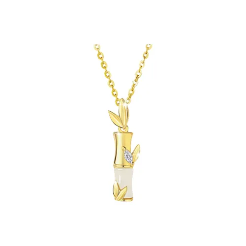 CHINA GOLD Chalcedony Necklaces Women's