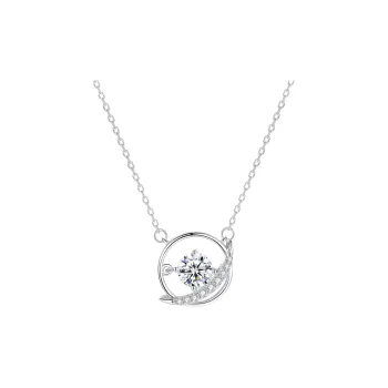 Stacked S925 Silver Necklaces Unisex