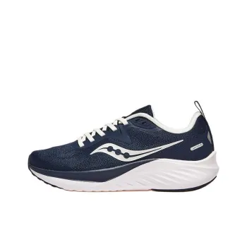 Saucony LANCER 3 Anti Slip Wear Resistant Low Top Casual Running Shoes Men's Blue White
