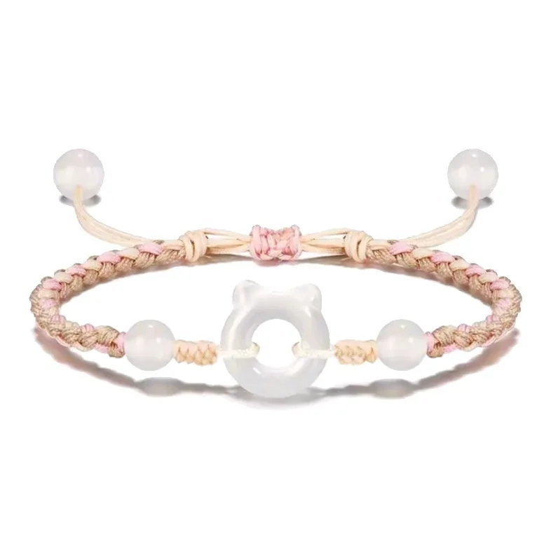 YUSHENGQING Colored Glaze Bracelets Unisex-0