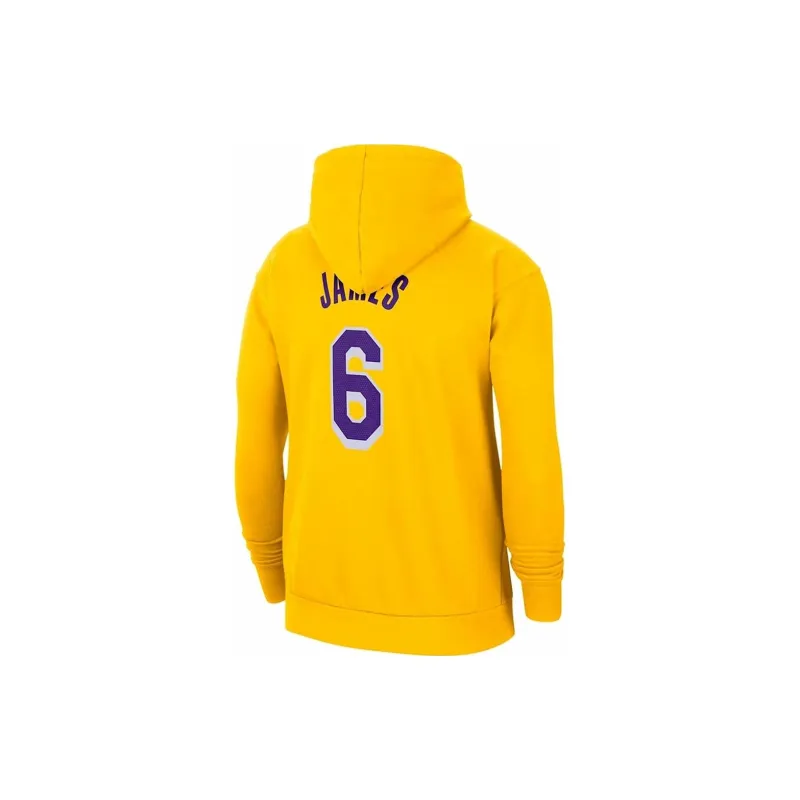 Nike x NBA Los Angeles LakersSwoosh Essential Sweatshirt Men's Yellow-1