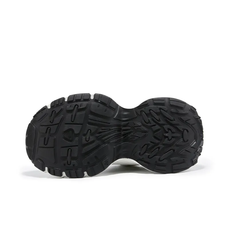 La Chapelle Chunky Sneakers Women's Mid-Top White Black-6