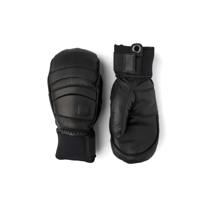 HESTRA Cow Leather Polyester Sports Gloves Unisex Black-0
