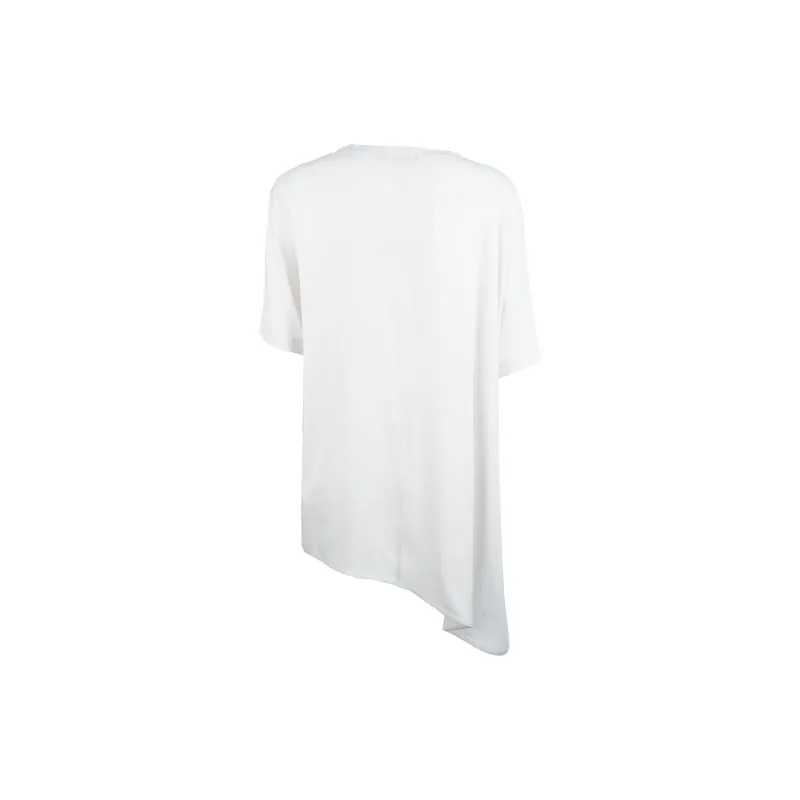 Fabiana Filippi Asymmetric hem T shirt-1