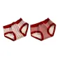 Red Edge Small Plaid+Red Edge Houndstooth