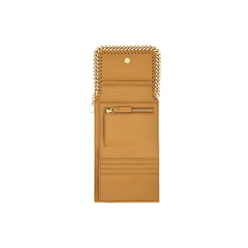 Stella McCartney Falabella Polyester Wallet Women's Orange-2