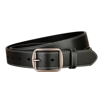 Warrior Bovine Split Transfer Leather Leather Belts Unisex 3.3cm