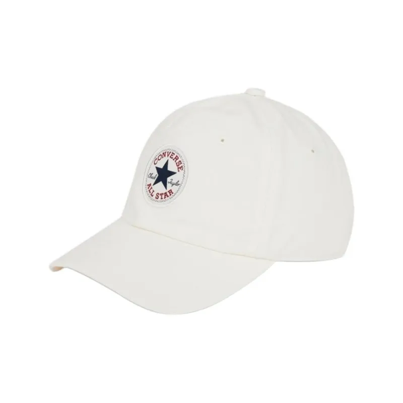 Converse Cotton Baseball Caps Unisex White-0