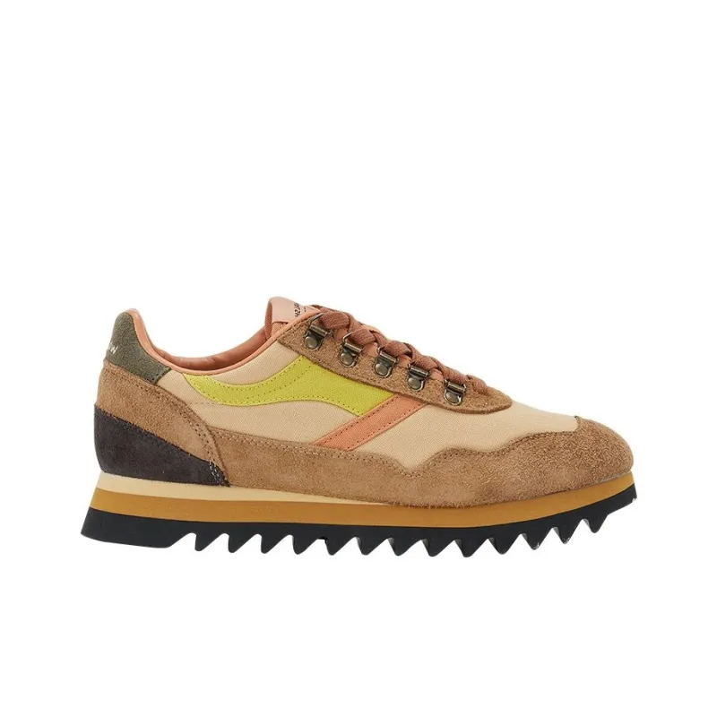 Norman Walsh ENS Series Wear Resistant Low Top Casual Shoes Unisex Beige Brown-1