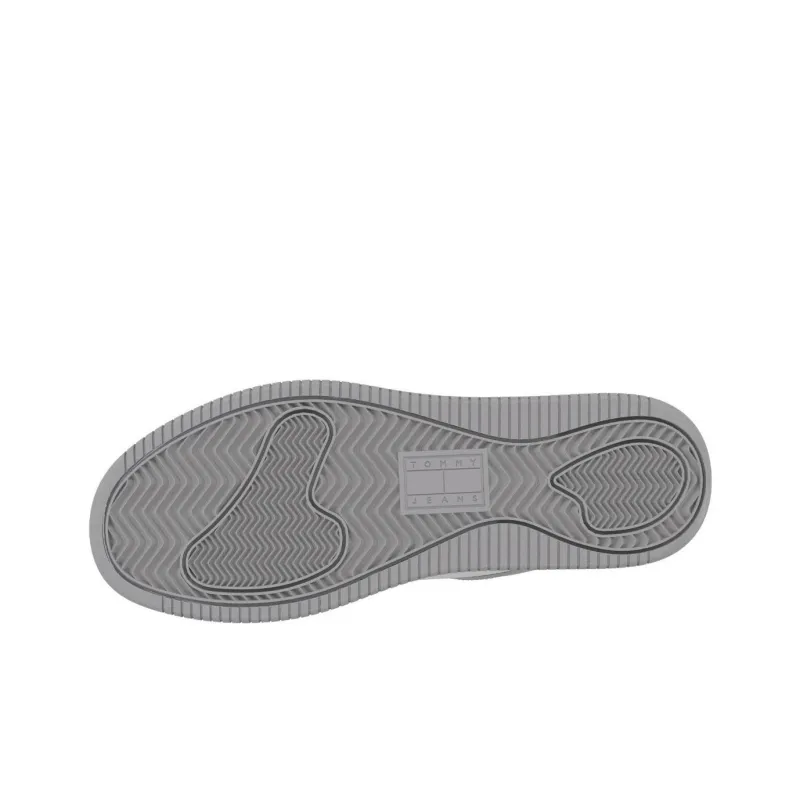 Tommy Hilfiger Slip Resistant Low Top Skateboard Shoes Women's White Gray-4