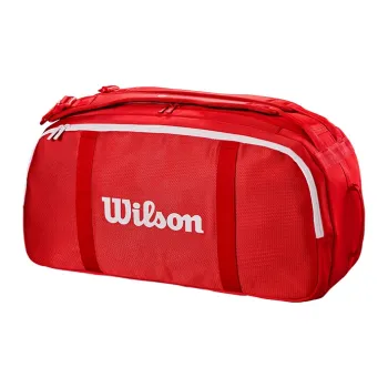 Wilson Tennis Racket Bags Unisex Medium Size Can Hold 6 Pieces Red