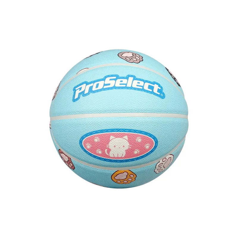 ProSelect PU Basketball Blue Size 5 Training Competition Kids'-2