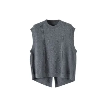 Late White Knitwear Women's Gray
