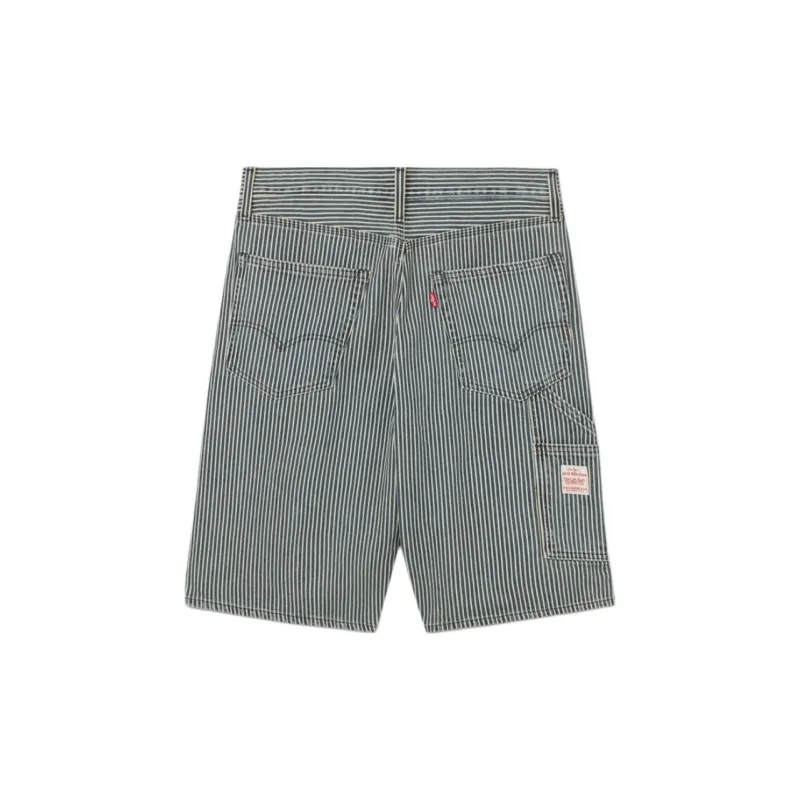 Levi's Denim Shorts Men's Blue White-1