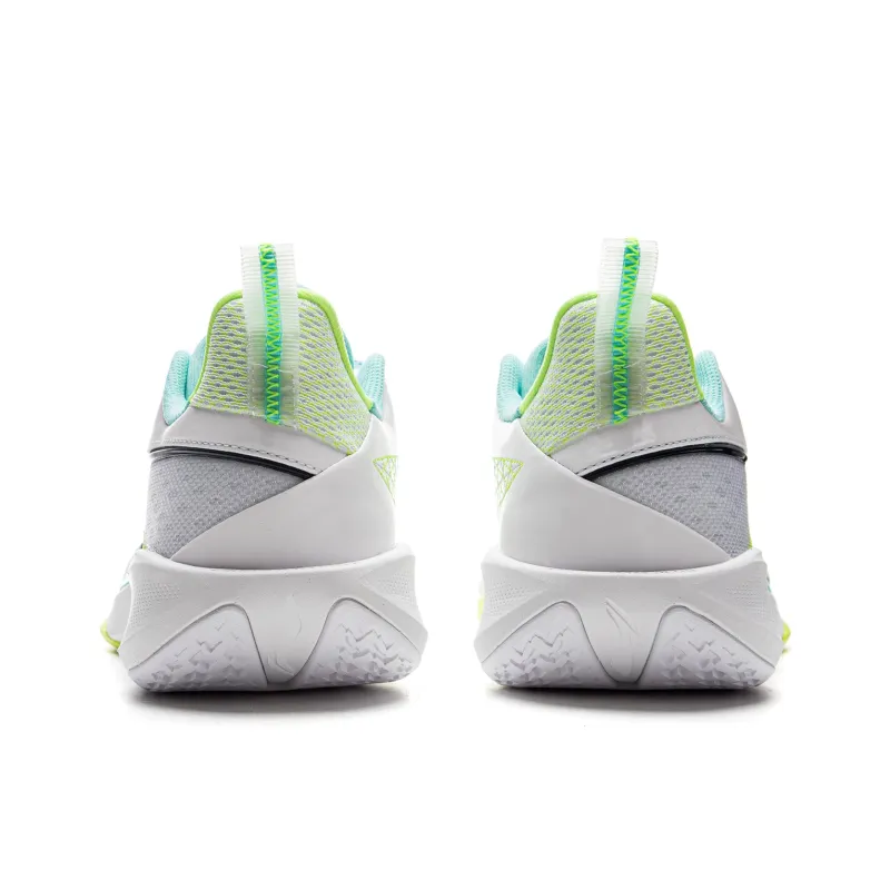 LiNing Speed Ling 2 Cushioned Slip Resistant Breathable Rebound Low Top Basketball Shoes Men's Standard White-4