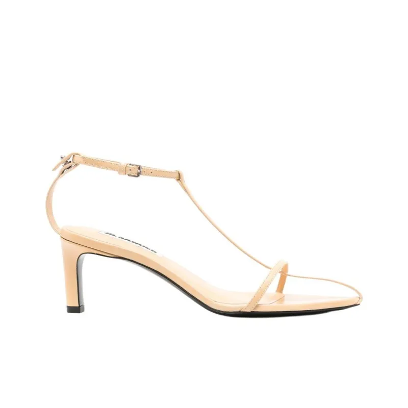 JIL SANDER One Strap Sandals 6.5cm Women's Beige-1