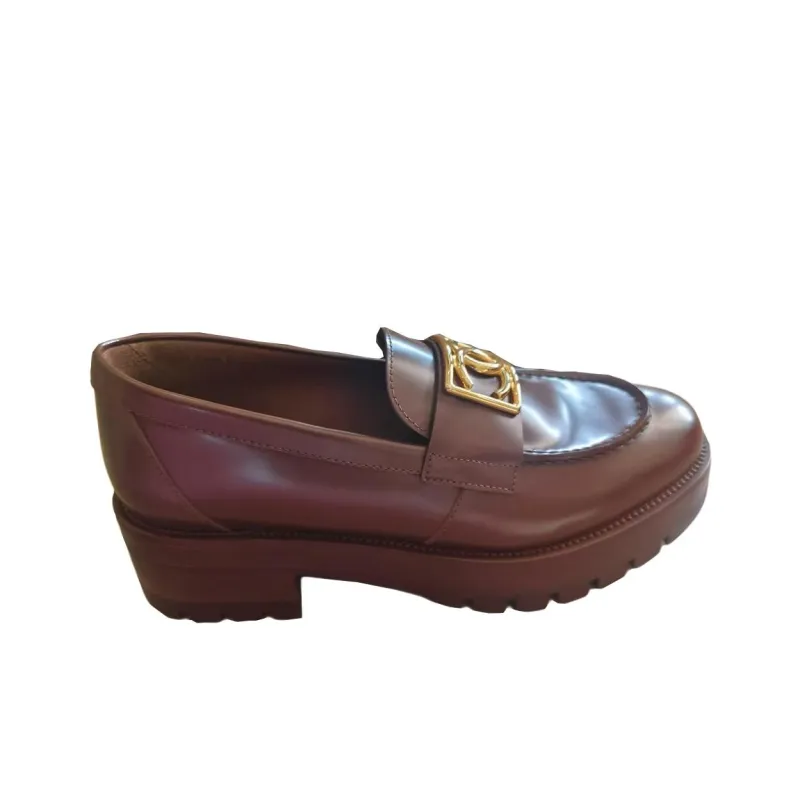 CHANEL Loafers Women's Brown-1