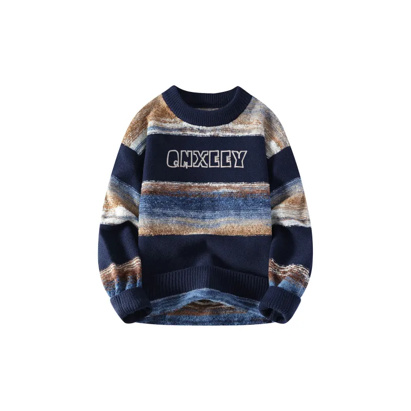Qnxeey Sweaters Unisex-18