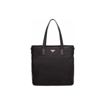 PRADA Saffiano Nylon Tote Bag Shopping Bag Handbag Men's Black