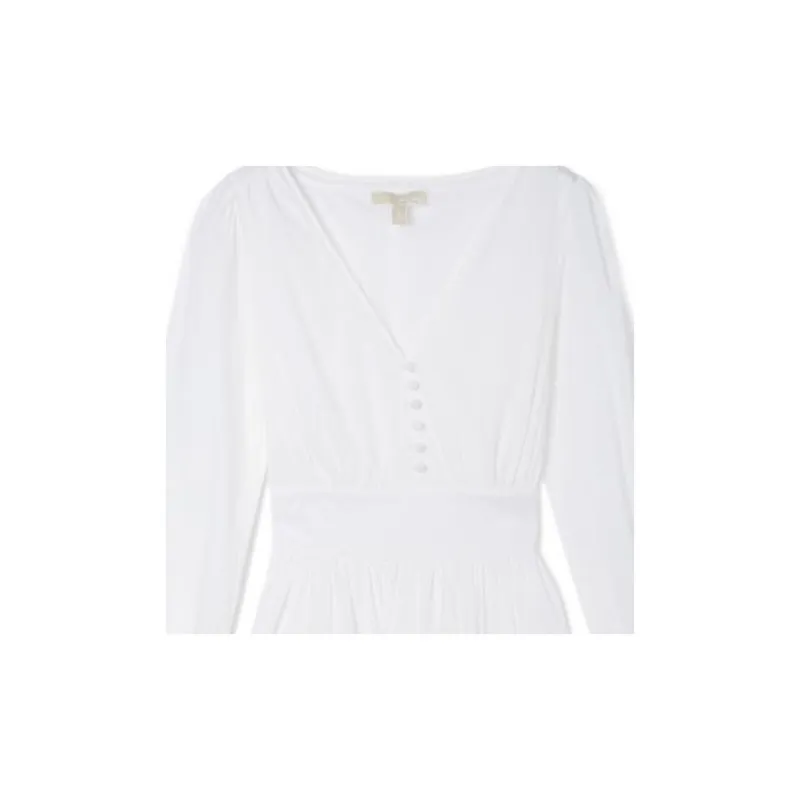 MICHAEL KORS Long Sleeved Dresses Women's White-4