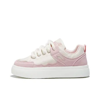 Georgina Goodman Original Women's Ins Trend Coverage Lightweight Slip Resistant Low Top Skateboard Shoes Women's Pink