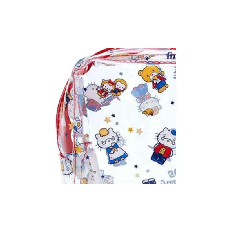Sanrio Polyester Makeup Bag Women's Transparent-4