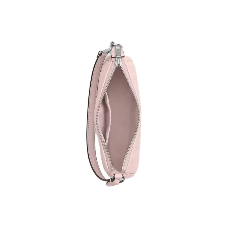 COACH Nolita Smooth Leather Shoulder Bag Trumpets Women's Blush Color-2