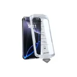 Large Curved Edge Super Definition Eye Protection Soft Crystal Tempered Glass Screen Protector[Dust-Free Storage]