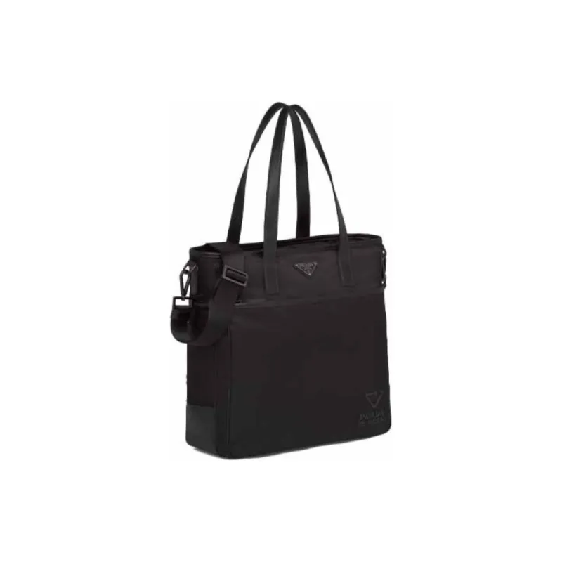 PRADA Saffiano Nylon Tote Bag Shopping Bag Handbag Men's Black-1