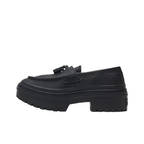 Chuck Taylor All Star Women's Converse Lugged Heel Loafer Platform Low 'Triple Black' Women's