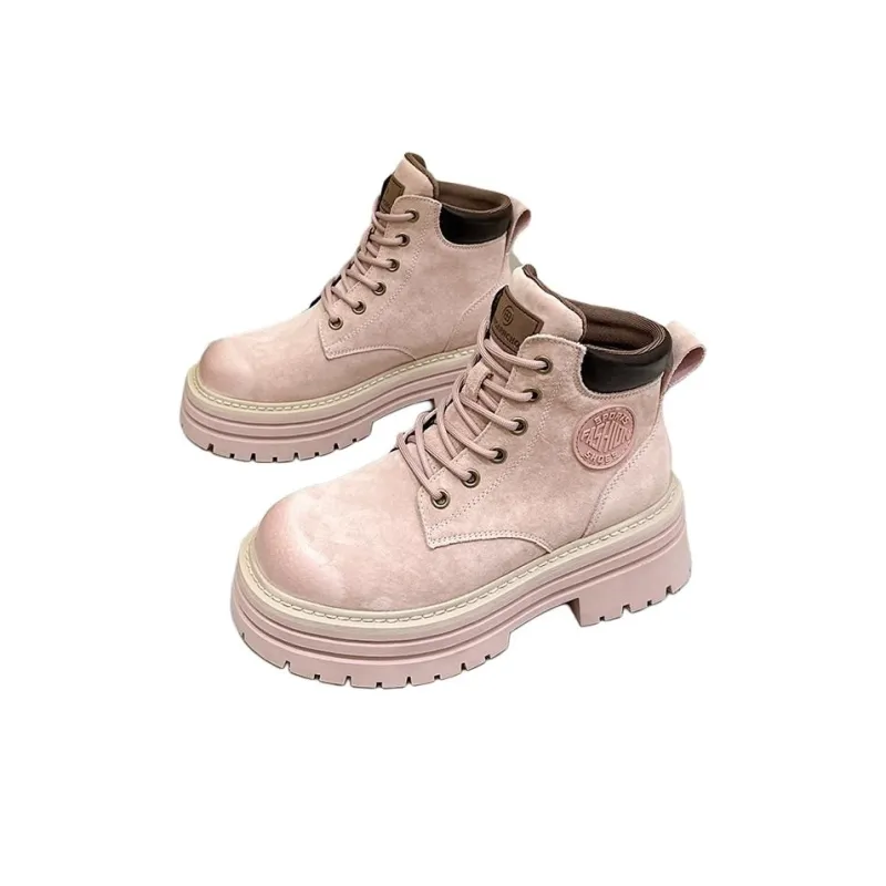 GIGIRYO Ankle Boots Height Increasing 8cm Women's-27