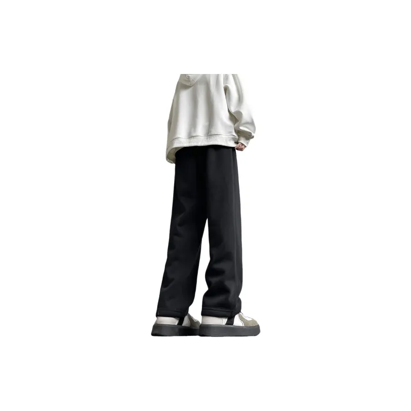 JEANSWEST Casual Pants Unisex Beige Apricot-1