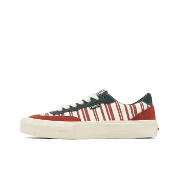 Vision Street Wear Flat Top Low Top Skateboard Shoes Unisex Russet Red