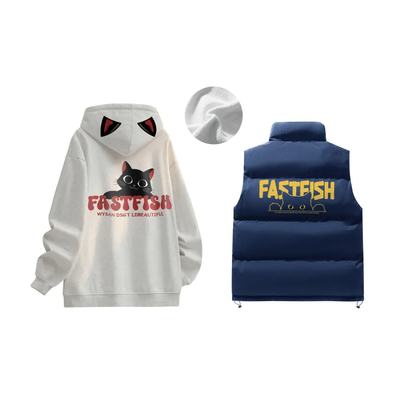 FASTFISH Sweatshirt Sets Unisex-23