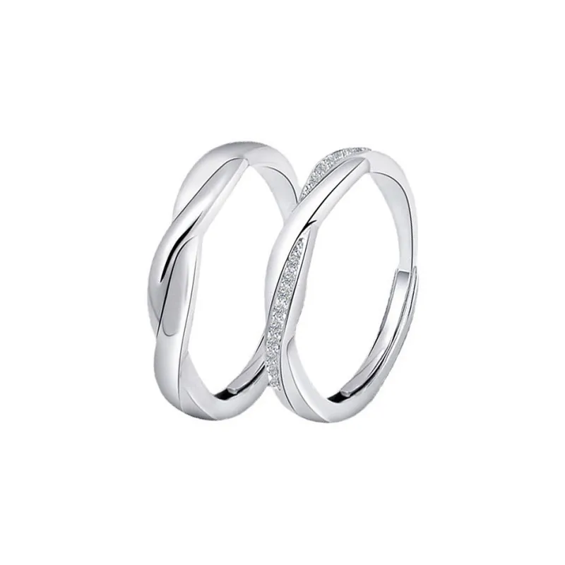 MIDNIGHT MOMENT Alloy/Sterling Silver Rings Unisex-7