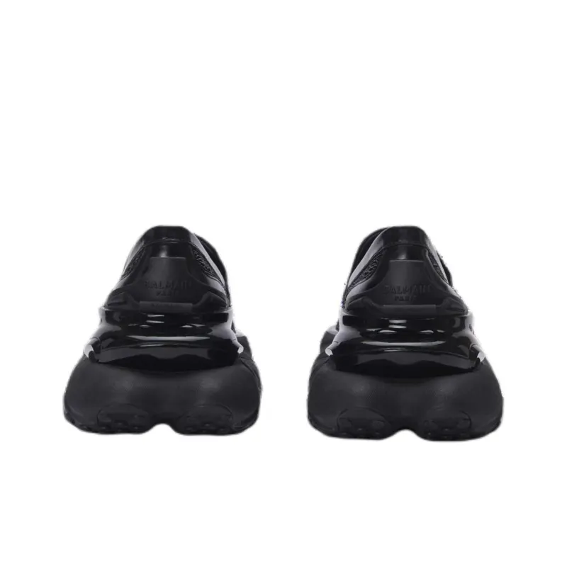 BALMAIN Unicorn Casual Shoes Men's Black-3