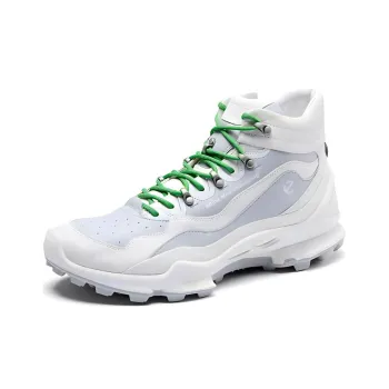White Mountaineering x Ecco Biom C Trail Anti Slip Wear Resistant High Top Hiking Shoes Men's White Green