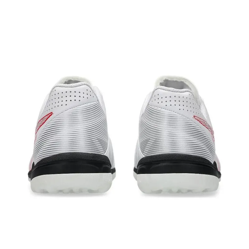 Asics Calcetto TF Rubber Broken Studs Anti Slip Wear Resistant Soccer Shoes Unisex White Loose Fit-2