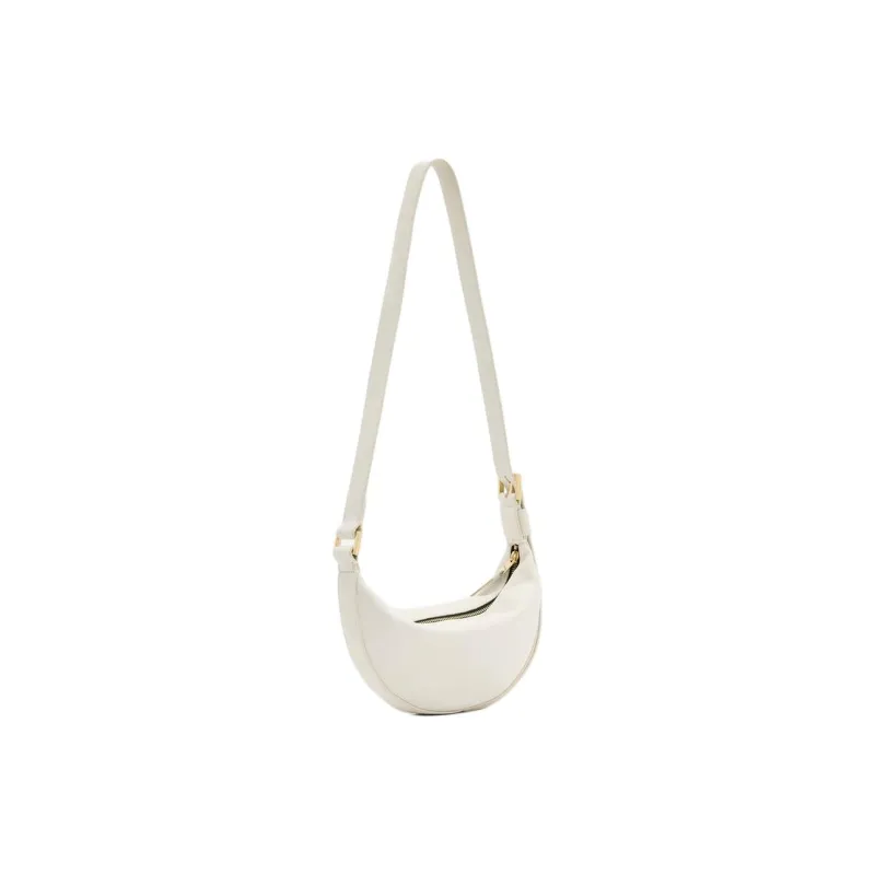 ALLSAINTS Cow Leather Shoulder Bag Women's White-2