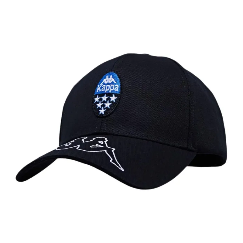 Kappa Cotton Baseball Caps Unisex Black-0
