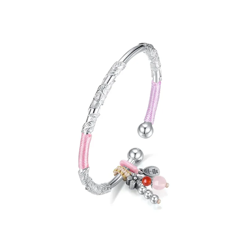 WINY 999 Fine Silver Bangles Women's-0