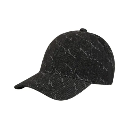 ARMANI EXCHANGEAE Cotton Baseball Caps Women's Black