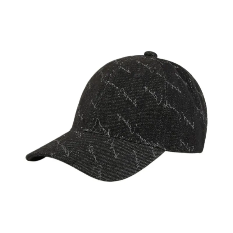 ARMANI EXCHANGEAE Cotton Baseball Caps Women's Black-0