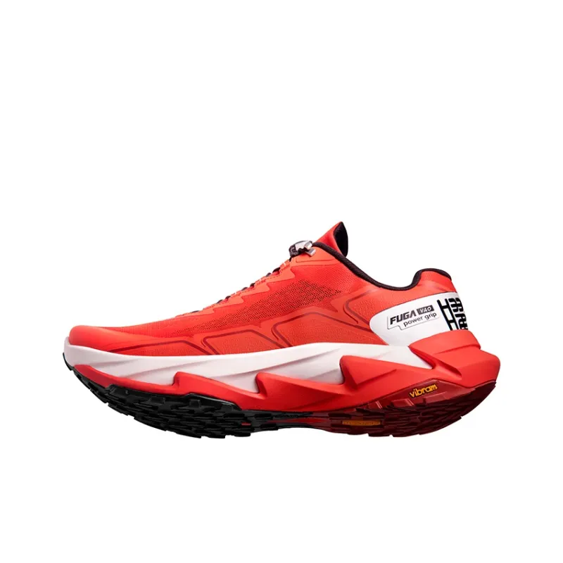 KAILAS FUGA YAO Outdoor Anti Twist Carbon Core Cushioning Slip Resistant Trail Running Hiking Shoes, Tomato Red-3