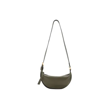 ALLSAINTS Cow Leather Shoulder Bag Women's Army Green