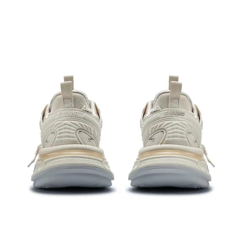 K-WANG Paris Breeze Anti-Slip And Wear-Resistant Height Increasing Low-Top Chunky Sneakers Men's-4