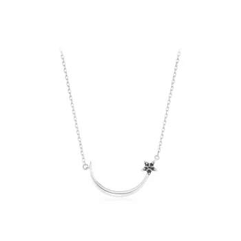 PRETTY DIARY S925 Silver Necklaces Women's
