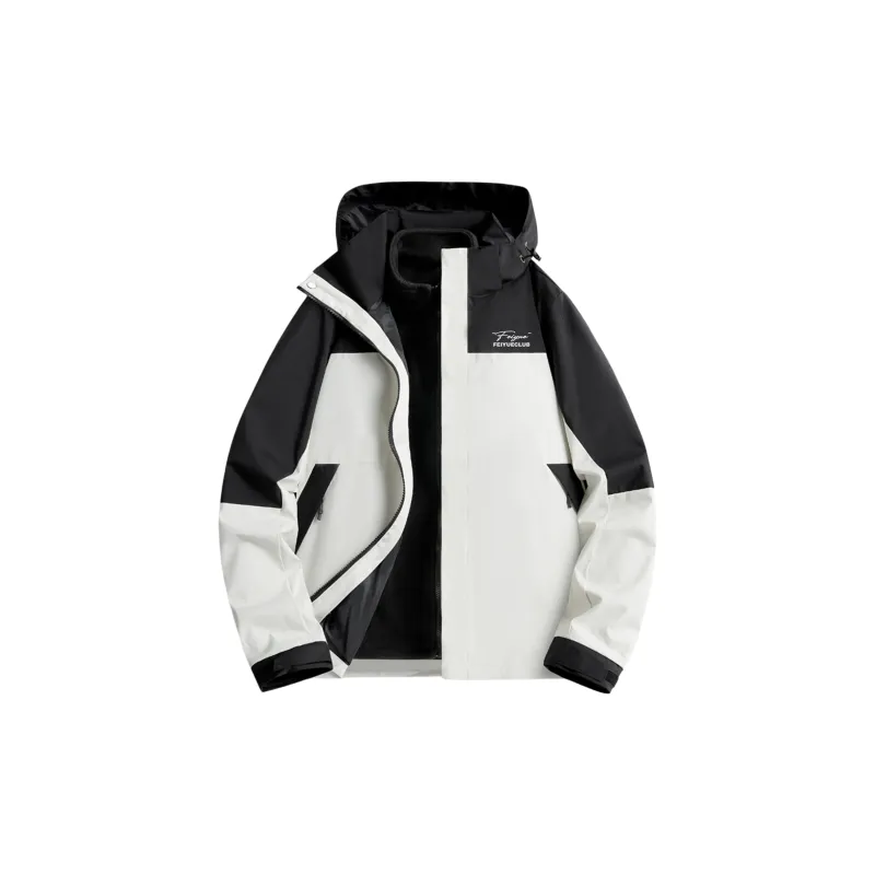 Feiyue Water-Resistant Windproof Warm Water-Repellent Windbreaker Jacket Unisex-2