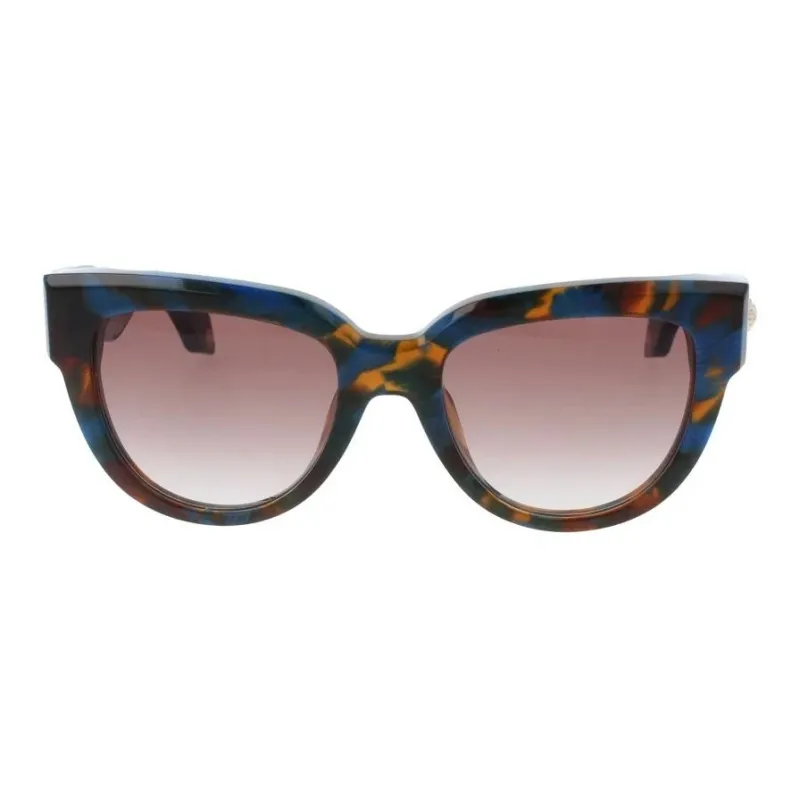 Roberto Cavalli Acetate Cat Eye Sunglasses Women's Blue-1